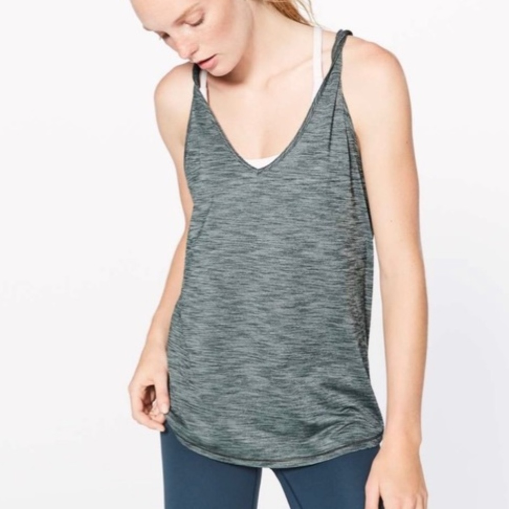 Lululemon Do The Twist Tank-green